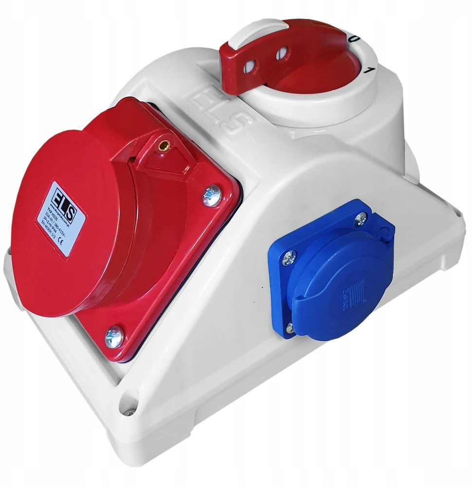 Els Polska ELS Elektrotechnika Skirstyklė COMBO 16/5 0-1 2x230V IP44