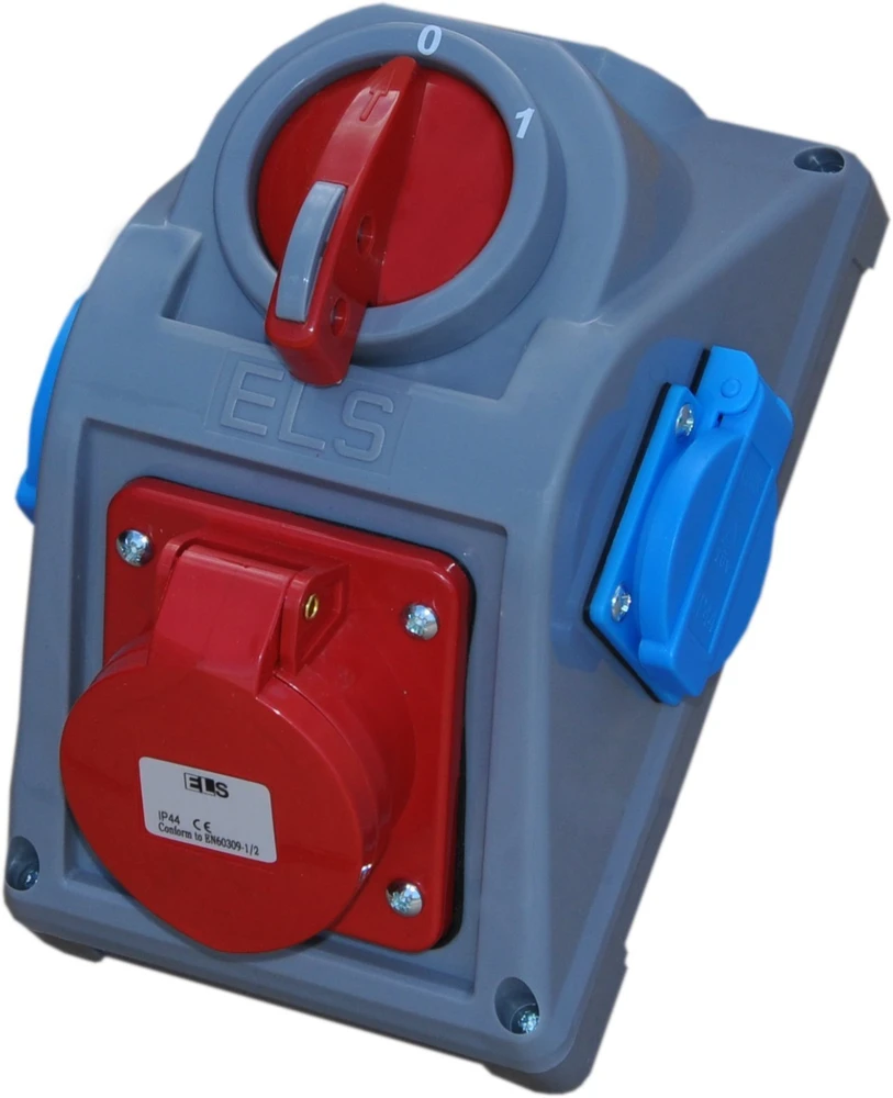 Els Polska ELS Elektrotechnika Skirstyklė COMBO 16/5 0-1 2x230V IP44