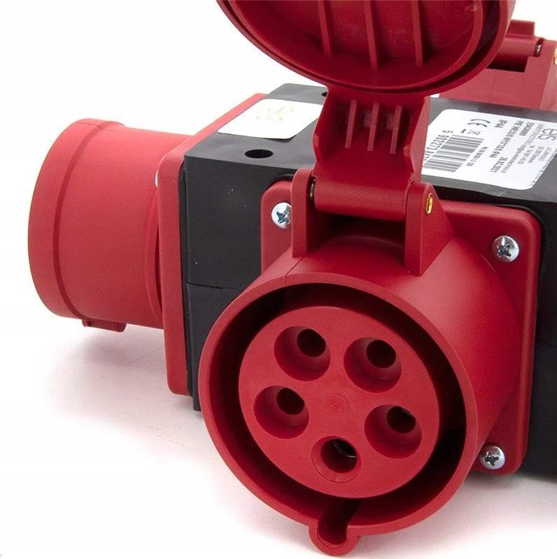 ELS Elektrotechnika Trigubas skirstytuvas / power tee nešiojamas IP44 32A 5P 400V P003W