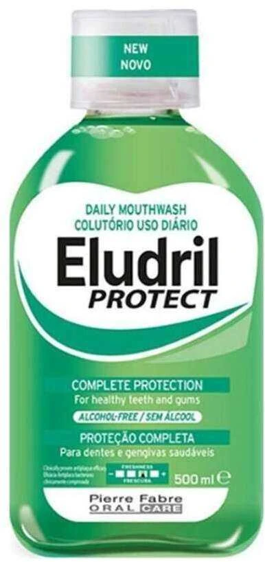 Eludril Eludril, burnos skalavimo skystis, visapusiška apsauga, 500 ml, unisex