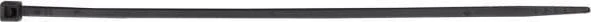 Tvirtinimo dirželis Elematic, 2,5 x 135 mm, juodas
