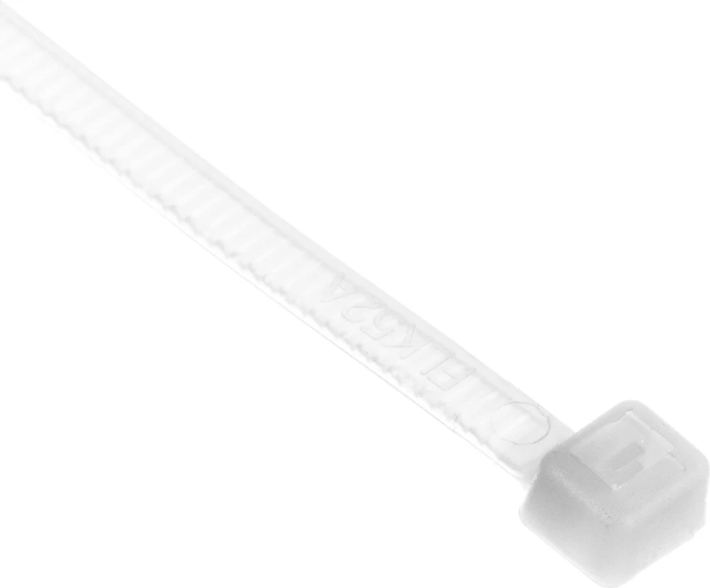 Tvirtinimo dirželis Elematic, 7,5 x 300 mm, baltas