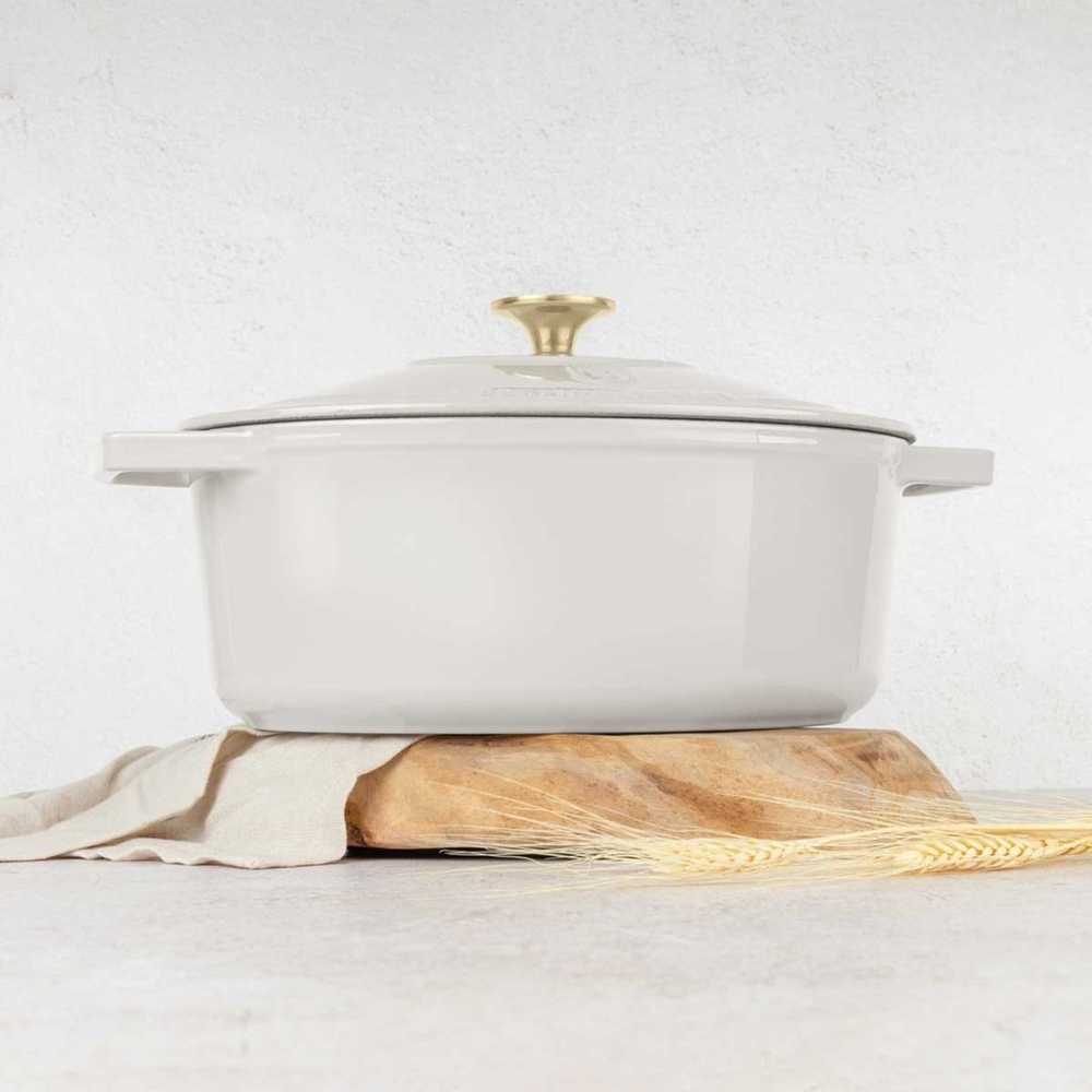 Berlinger Haus Ovalus emaliuotas ketaus troškintuvas BerlingerHaus 4,65L | Sahara Collection BH/6540