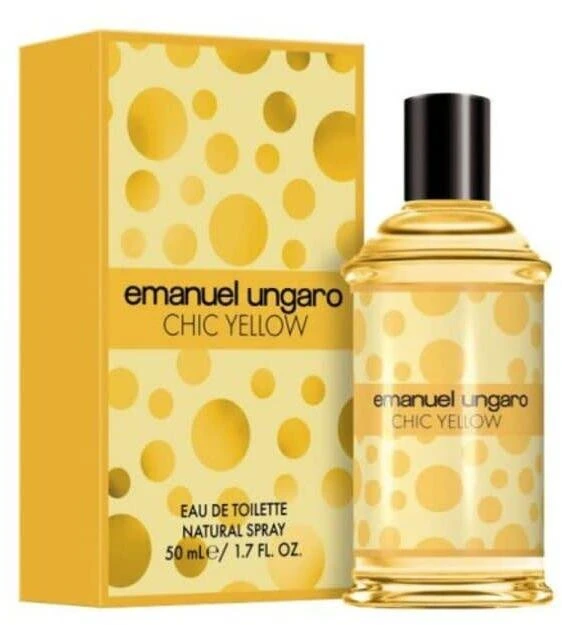 Emanuel Ungaro Chic Geltona EDT tualetinis vanduo moterims, 50 ml