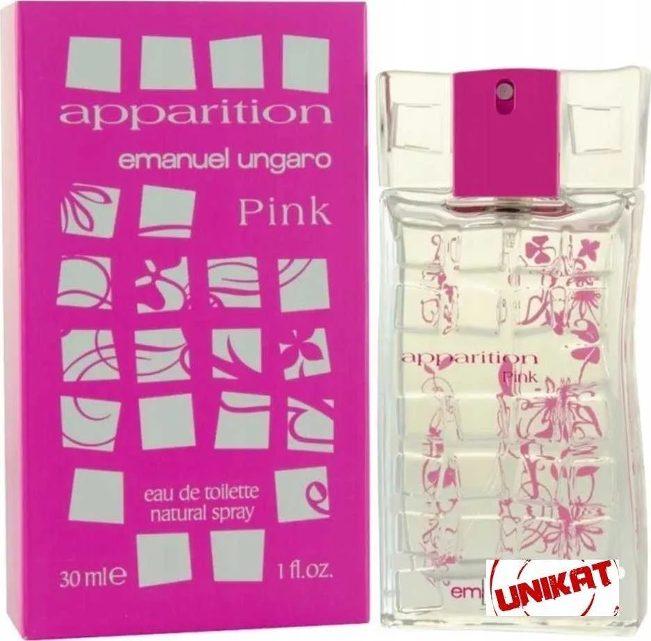 Emanuel Ungaro Apparition Rožinė EDT tualetinis vanduo moterims, 30 ml