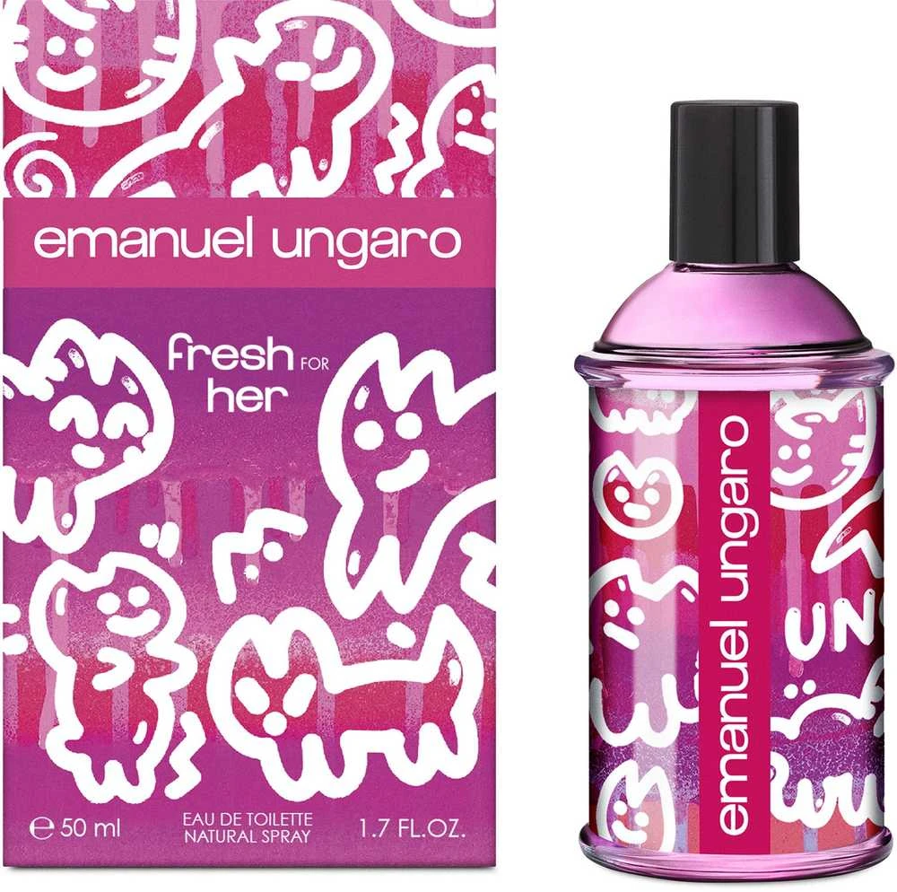 Emanuel Ungaro Fresh For Her EDT tualetinis vanduo moterims, 50 ml