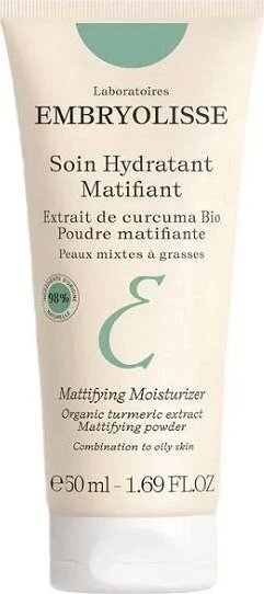 Embryolisse Mattifying Moisturizer veido kremas, 50 ml
