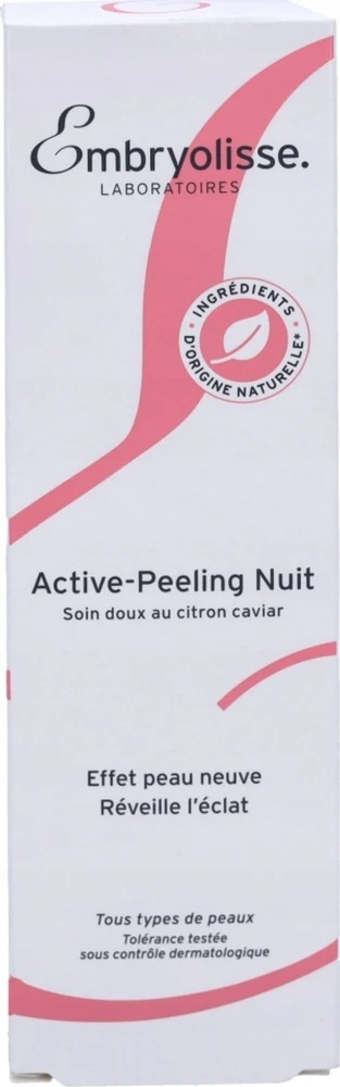 Embryolisse Active Night Peeling naktinis veido šveitiklis, 40 ml