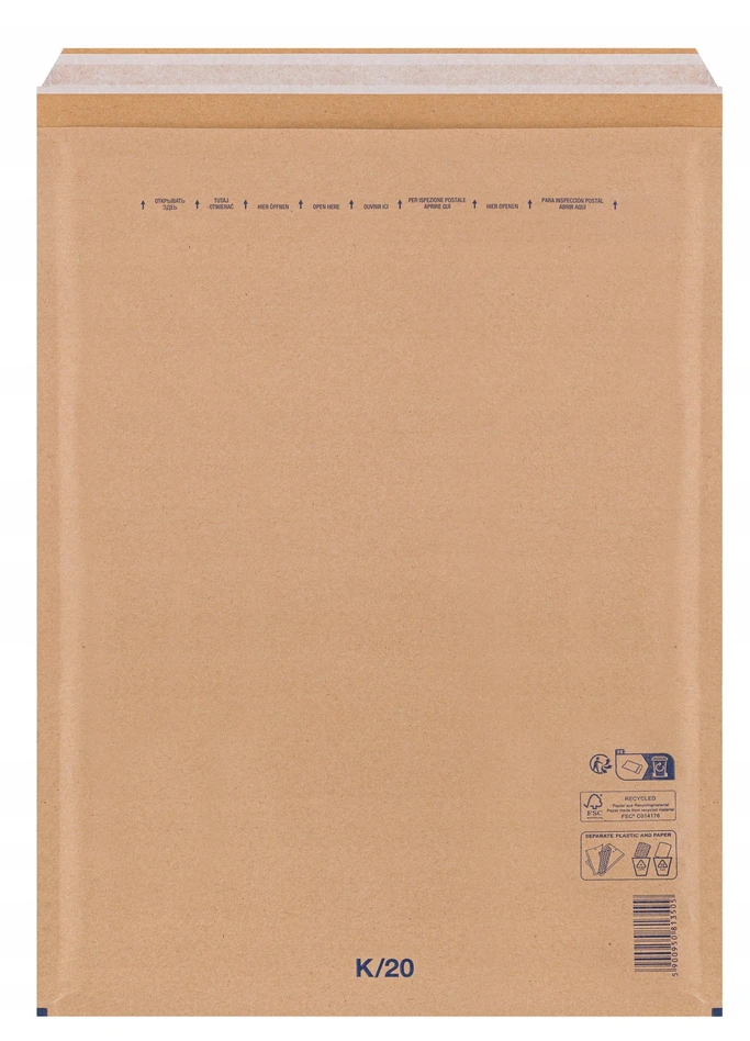 Emerson Vokas su oro apsauga K/20 AIR, rudos sp., matmenys 350x470mm/372x480mm