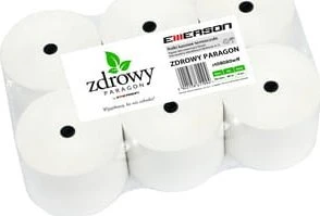 Emerson Rolka termiczna Zdrowy Paragon Emerson 80 mm x 80 m, zgrzewka = 6 vnt., nie zawierają bisfenoli (m.in. BPA i BPS)