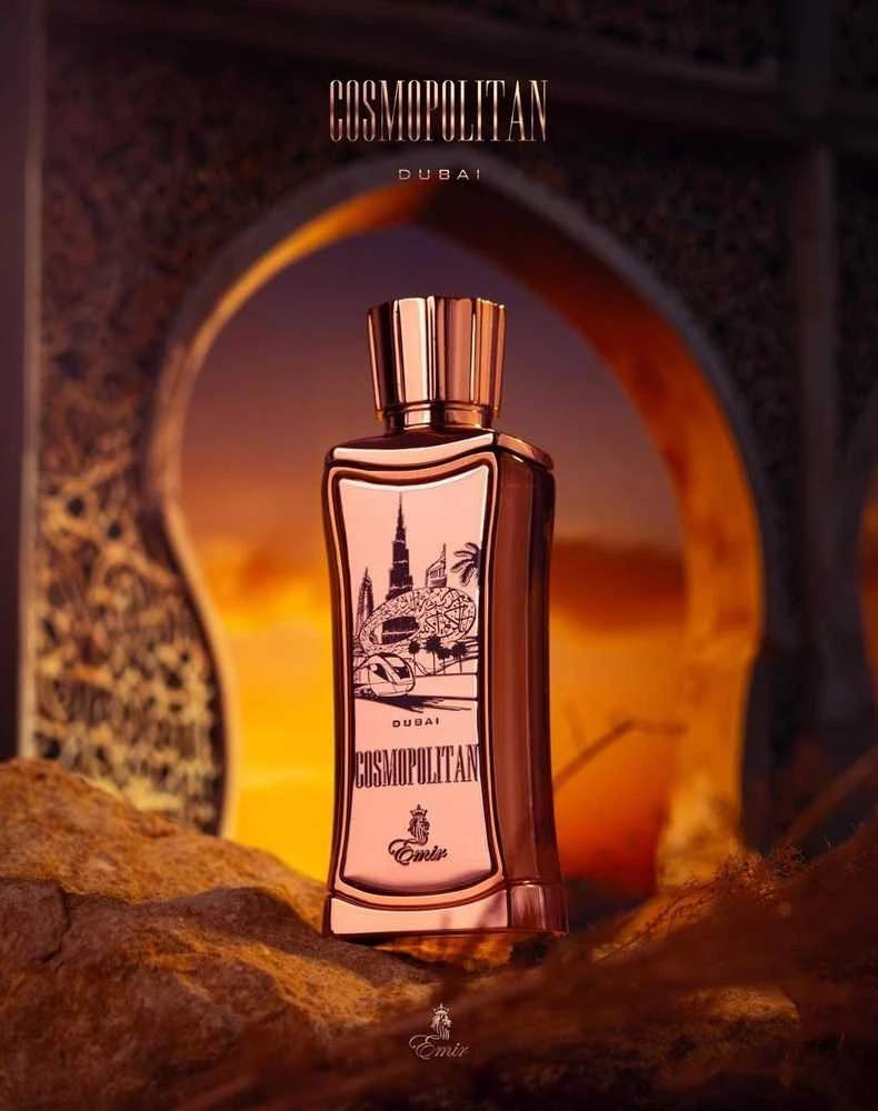 Emir Cosmopolitan Dubai EDP parfumuotas vanduo vyrams, 100 ml