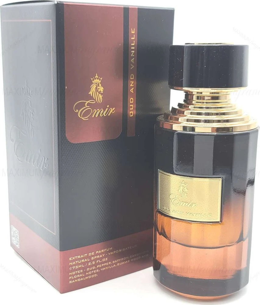 Emir Oud And Vanilla EDP parfumuotas vanduo unisex, 75 ml