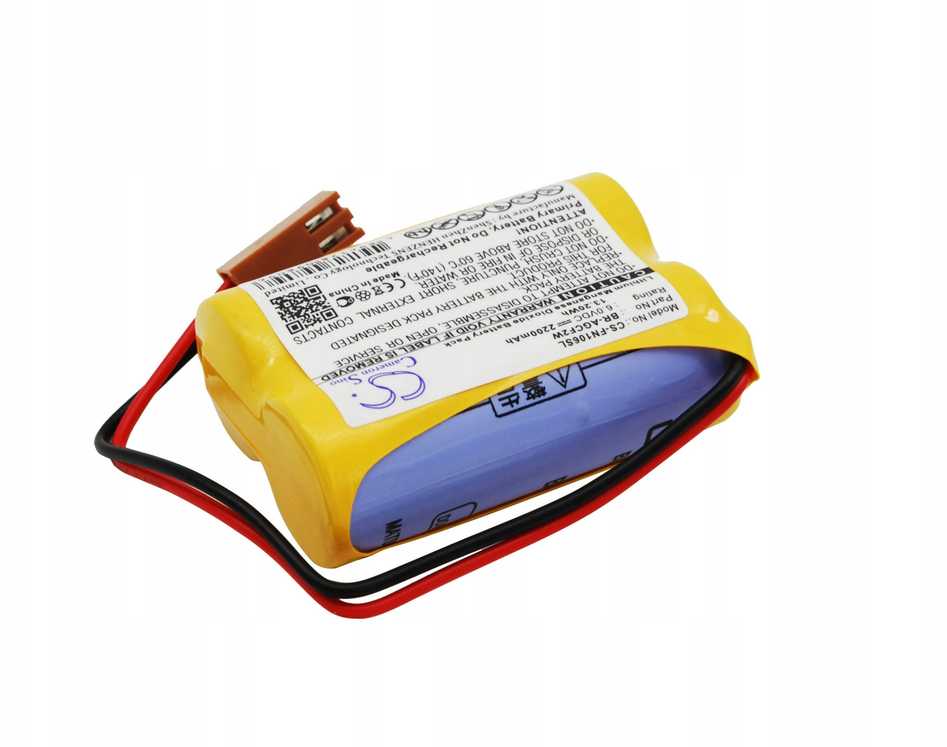 Emmerich „Cameron Sino Technology“ ličio baterija „Panasonic BR-AGCF2W“, „BR-AGCF2P“, „BR-ACF2P“ 6 V 2200 mAh „GE Fanuc“