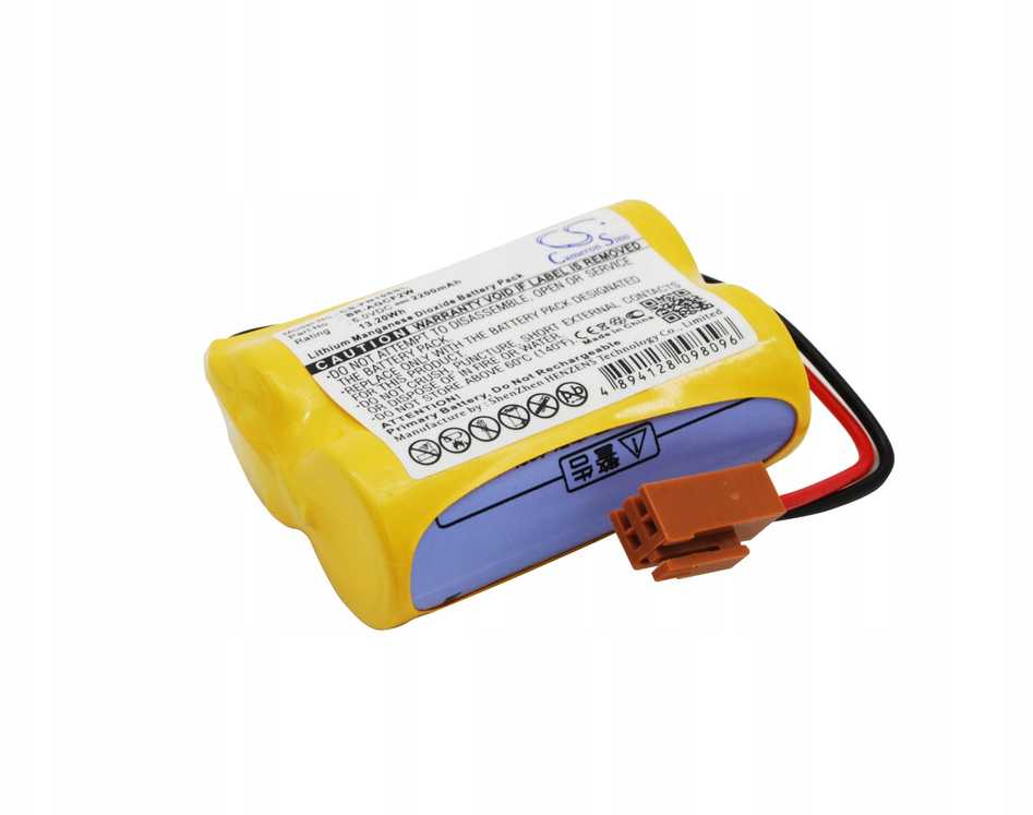 Emmerich „Cameron Sino Technology“ ličio baterija „Panasonic BR-AGCF2W“, „BR-AGCF2P“, „BR-ACF2P“ 6 V 2200 mAh „GE Fanuc“