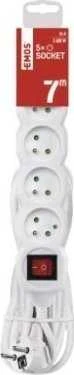 Emos prailgintuvas P1517R su jungikliu 5G 7m 1.5 mm