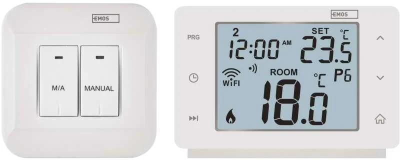 Emos GoSmart Bezprzewodowy termostat pokojowy su Wi-Fi P56211