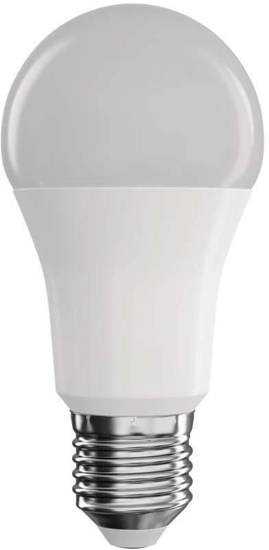 „Emos GoSmart“ LED lemputė A60 / E27 / 11 W / 1050 lm / RGB / Reguliuojama šviesa / „Wi-Fi“ / ZQW515R
