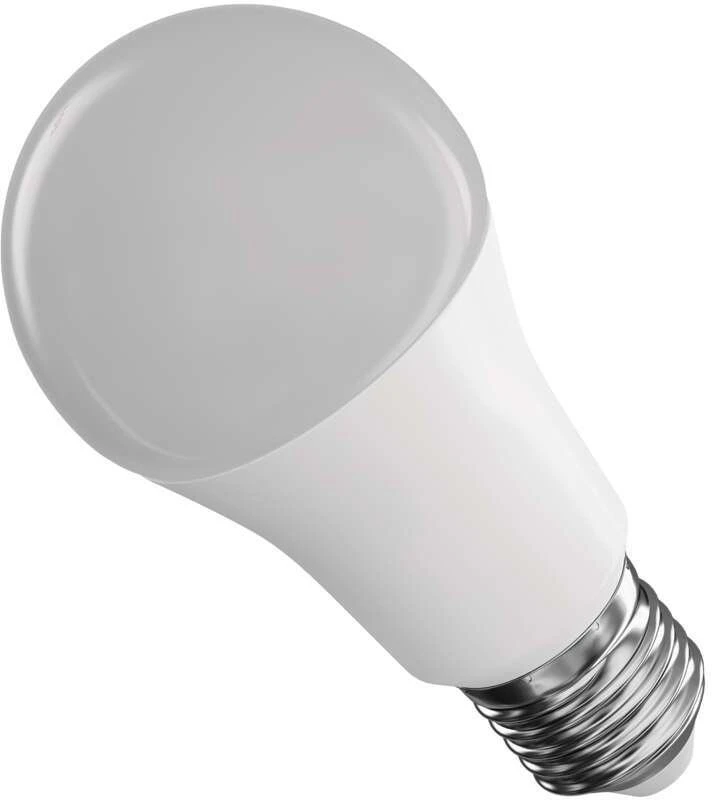 „Emos GoSmart“ LED lemputė A60 / E27 / 11 W / 1050 lm / RGB / Reguliuojama šviesa / „Zigbee“ / ZQZ515R