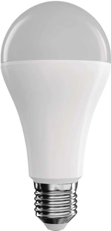 „Emos GoSmart“ LED lemputė A65 / E27 / 14 W (94 W) / 1400 lm / RGB / reguliuojamas šviesos srautas / „Zigbee“ / ZQZ516R