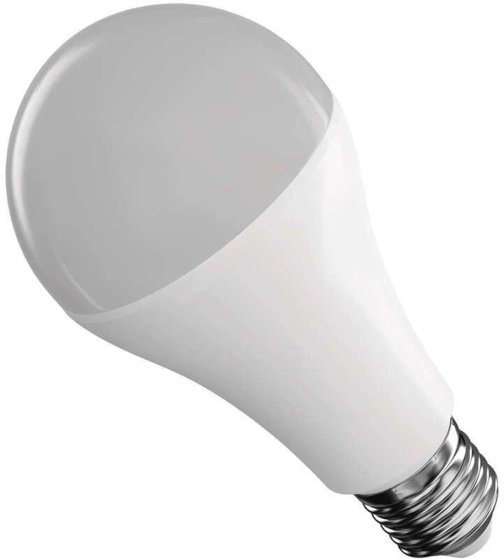 „Emos GoSmart“ LED lemputė A65 / E27 / 14 W (94 W) / 1400 lm / RGB / reguliuojamas šviesos srautas / „Zigbee“ / ZQZ516R