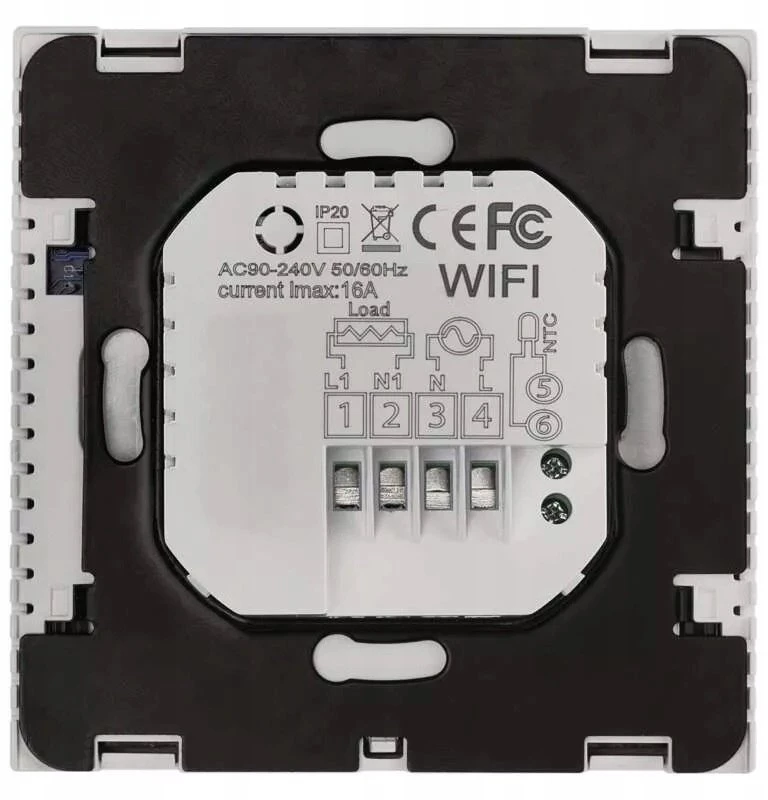 „Emos GoSmart“ kambario termostatas grindiniam šildymui P56201UF su „Wi-Fi“