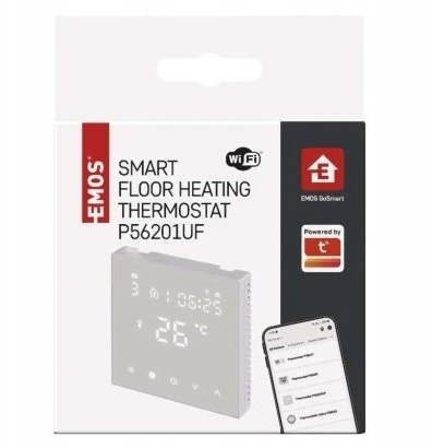 „Emos GoSmart“ kambario termostatas grindiniam šildymui P56201UF su „Wi-Fi“