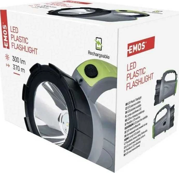 Emos Žibintuvėlis Ładowalna LED 300LM / P2311