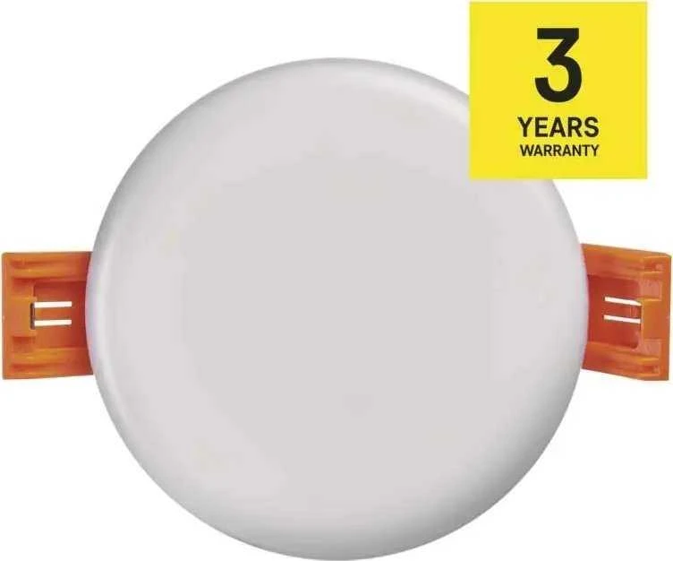 Emos LED skydelis Emos ZV1112 įleidžiamas apvalus 6W IP65 balta