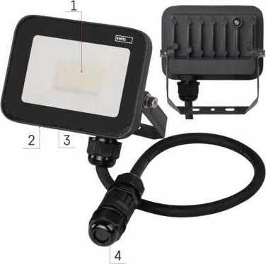 Emos prožektorius LED prožektorius Profi ZS2632 30W 3300lm 4000K IP65 juodas