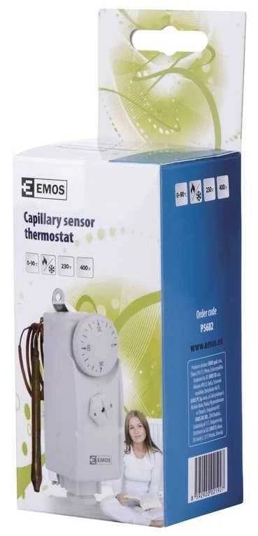 Emos Termostatas S. su kapiliaru 0-90 C