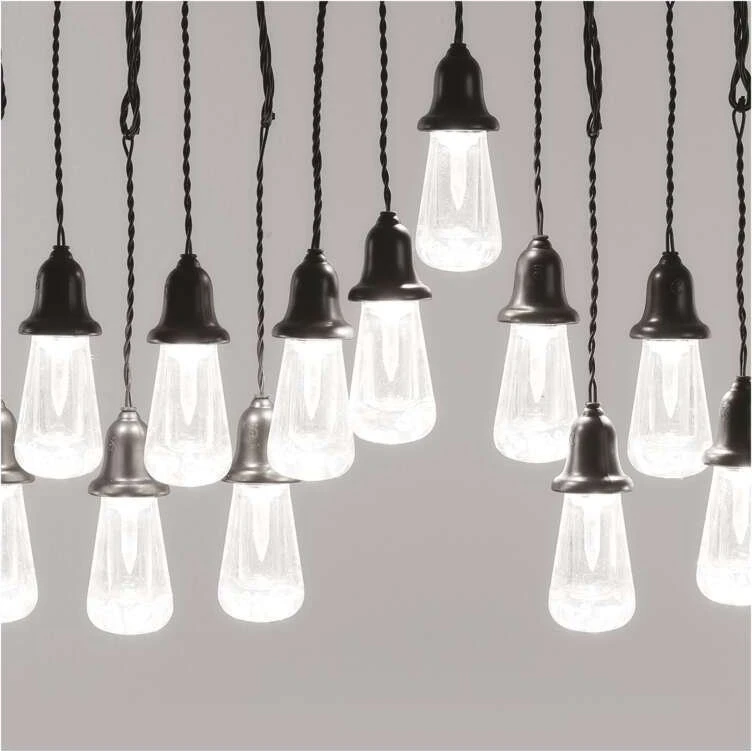 „Emos Chain Party“ 16x 1 LED skaidrus 3,6 m šaltai baltas IP44 DCPW04