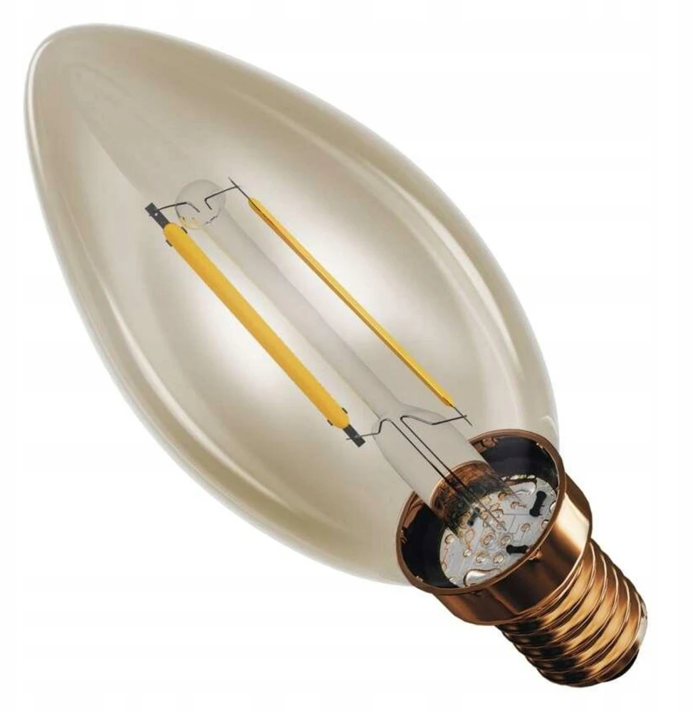 Emos Żarówka LED Vintage świeczka E14 2,5W (20W) 225lm 2200K ciepła biel Z53012