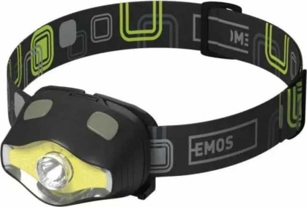 Emos Žibintuvėlis priekinis P3536 LED COB 3W + LED 3W, 220 lm, 100m 3 AAA