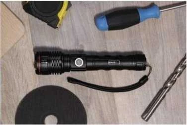 Emos Žibintuvėlis LED įkraunamas USB-C 600lm 3 režimai 100/50/25% hermetiškas P3116 aliuminis juodas, gali veikti su baterijomis 3x R03 AAA