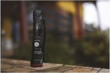 Emos Žibintuvėlis LED įkraunamas USB-C 600lm 3 režimai 100/50/25% hermetiškas P3116 aliuminis juodas, gali veikti su baterijomis 3x R03 AAA