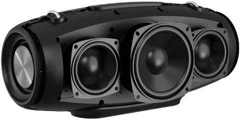 Emporia Iomi Beat Box XL nešiojama Bluetooth kolonėlė juodos spalvos