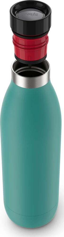 Emsa Emsa „Bludrop Color“ izoliuotas geriamasis butelis 0,7 litro, termosas (benzinas, nerūdijantis plienas)