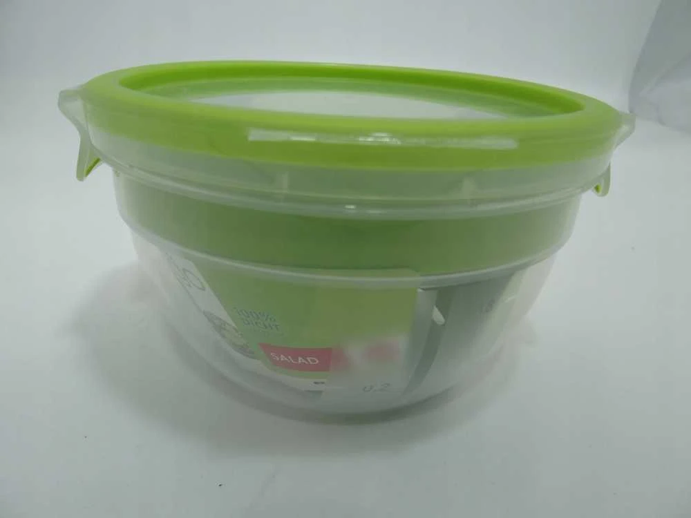 Emsa 518097 Clip&Go užkandžių dėžutė 1l, žalia