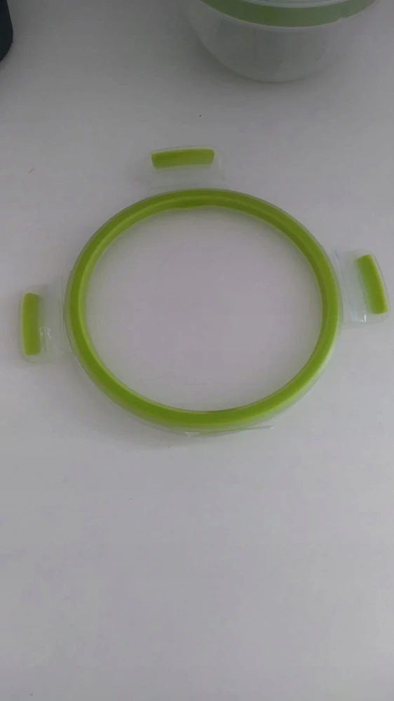 Emsa 518097 Clip&Go užkandžių dėžutė 1l, žalia
