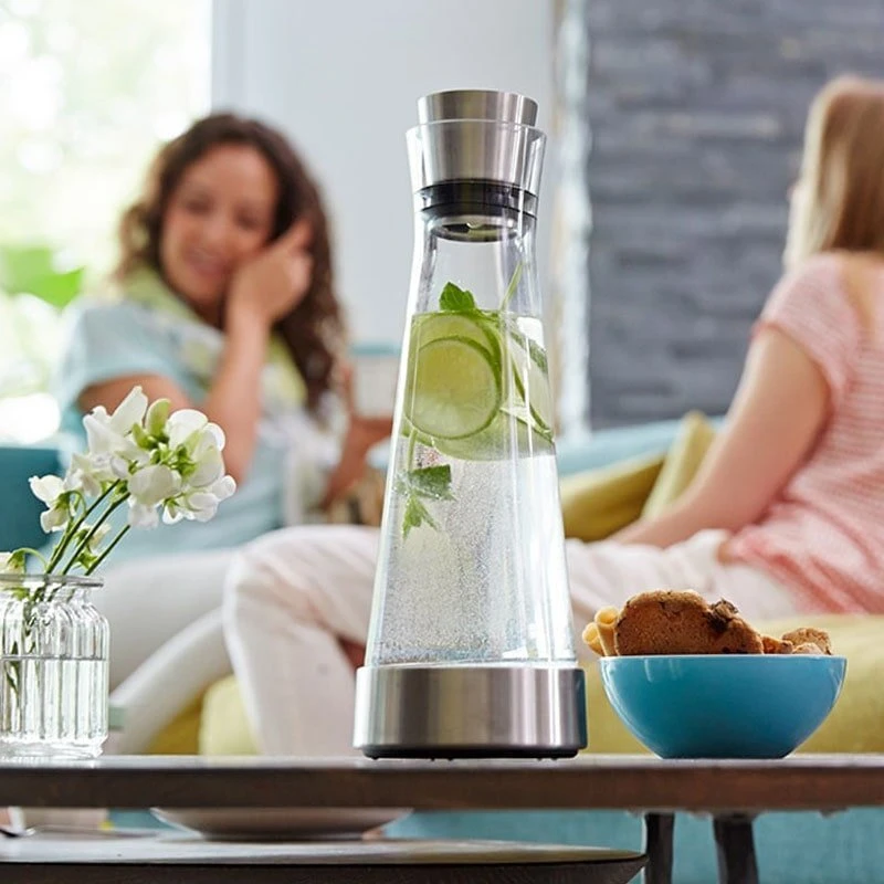 Gertuvė Emsa Flow Slim stiklinis grafinas 1,0l Glass 515675