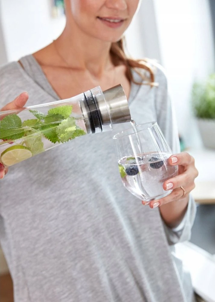 Emsa Flow aušinimo grafinas 1,0l stiklas 505219