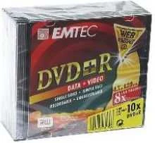 Emtec DVD+R 10 vnt (EKOVPR471016SL)