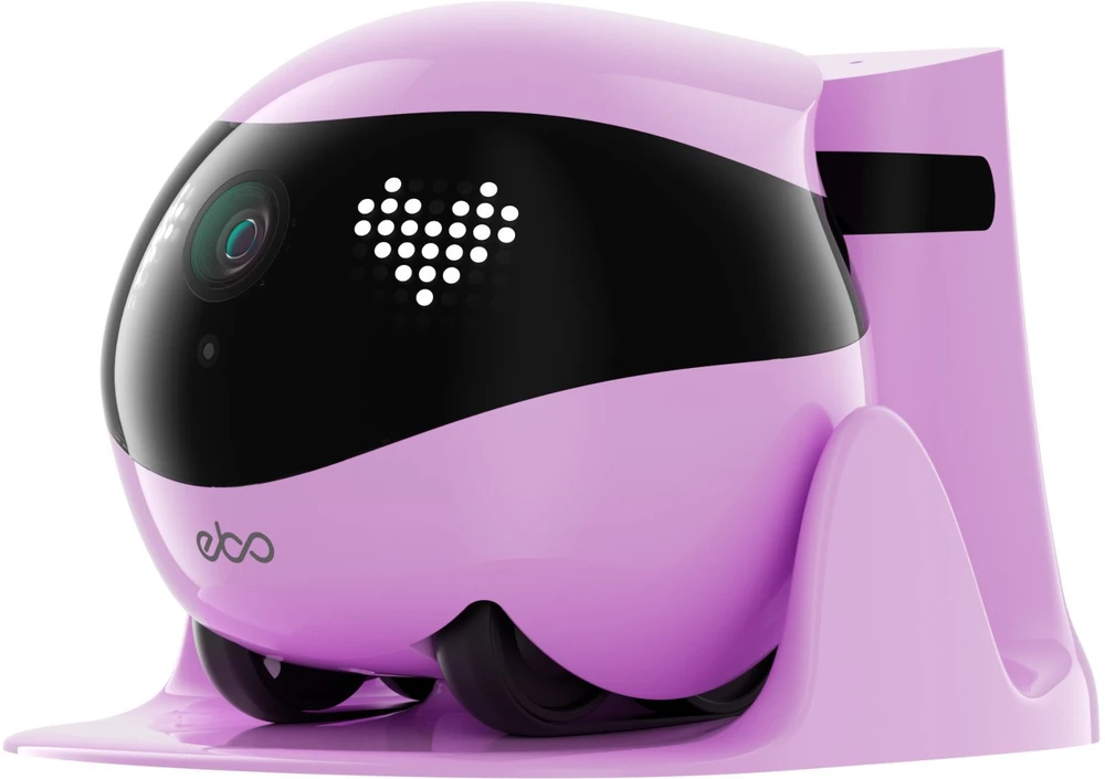 Enabot - EBO AIR 2 - namų, mobilus stebėjimo robotas (rožinė)
