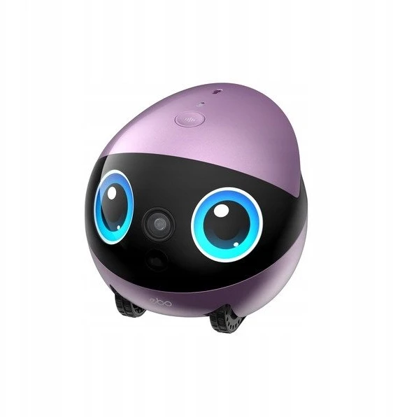 Namų robotas kompanijonas Enabot EBO Air 2 Plus FamilyBot su stebėjimo ir skambučių funkcija, violetinis