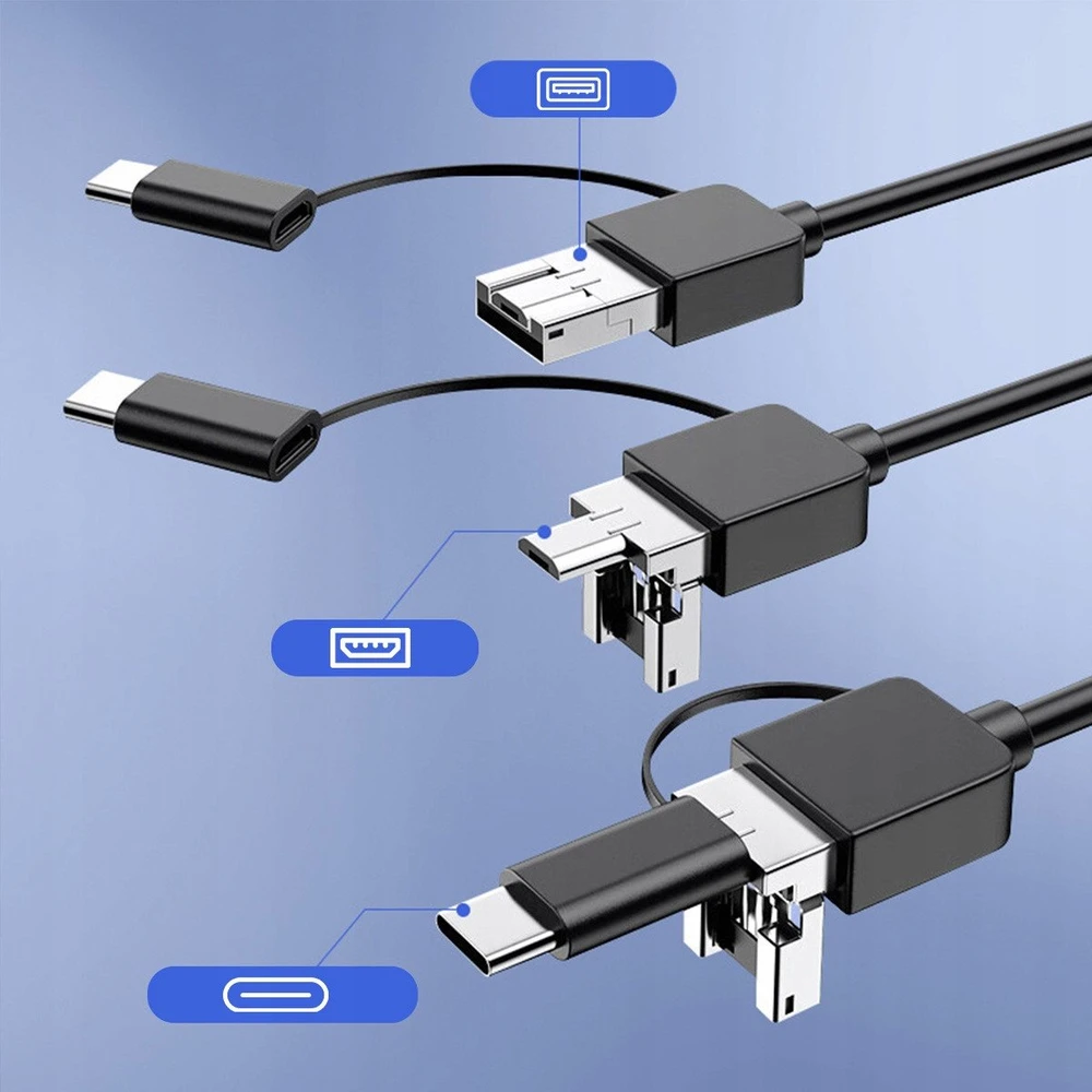 Endoskopų dirbtuvių apžiūros kamera „Android“ telefonų vamzdžiams, USB-C, 3,5 m, Zenwire AN100
