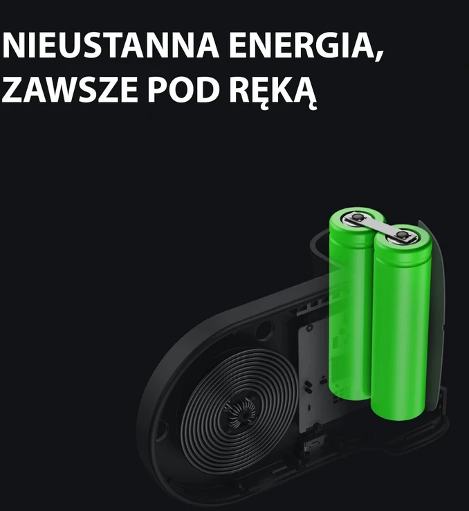 ENERGEA nuotraukų laikiklis su įmontuotu išoriniu akumuliatoriumi Magear MagCam Grip Juodas MagSafe PG-MAGCAMGRIP-BL
