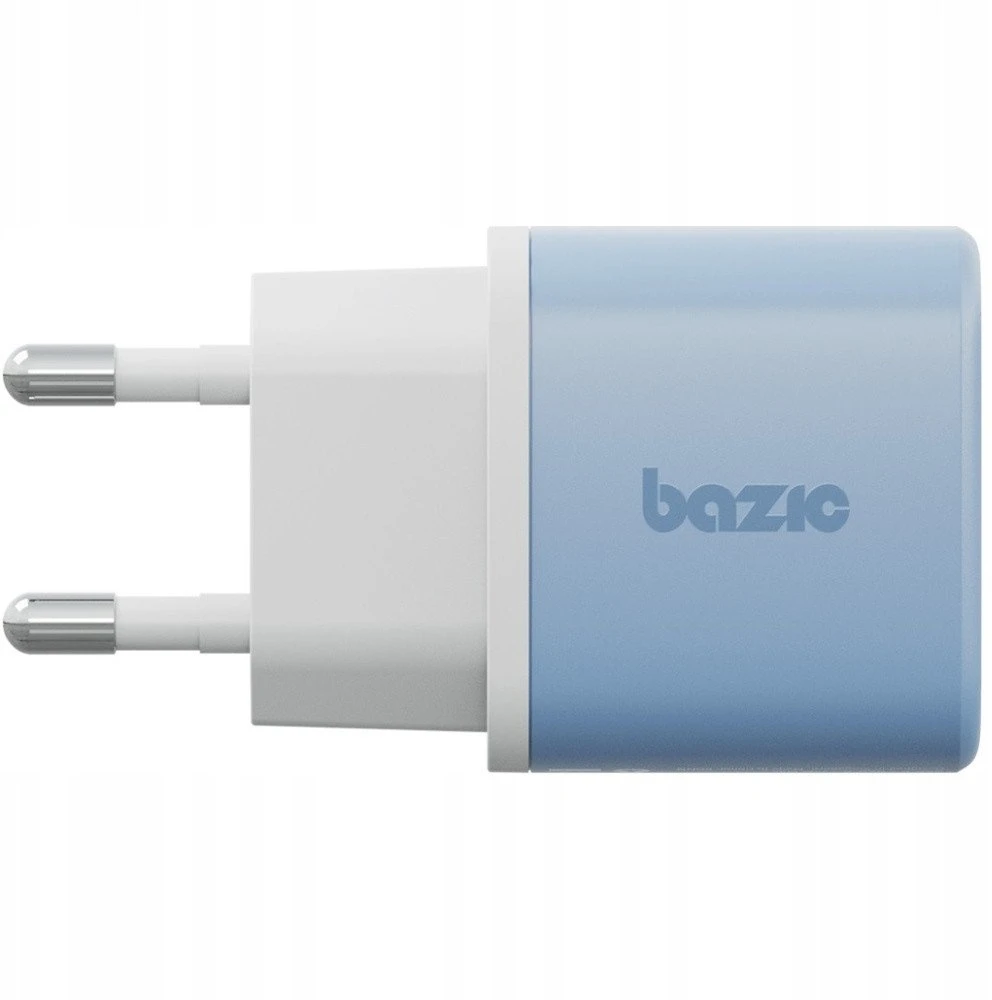 Energea Laidinis įkroviklis Bazic GoPort Velox Kit USB-C/USB-A GaN 35W with cable mėlynas