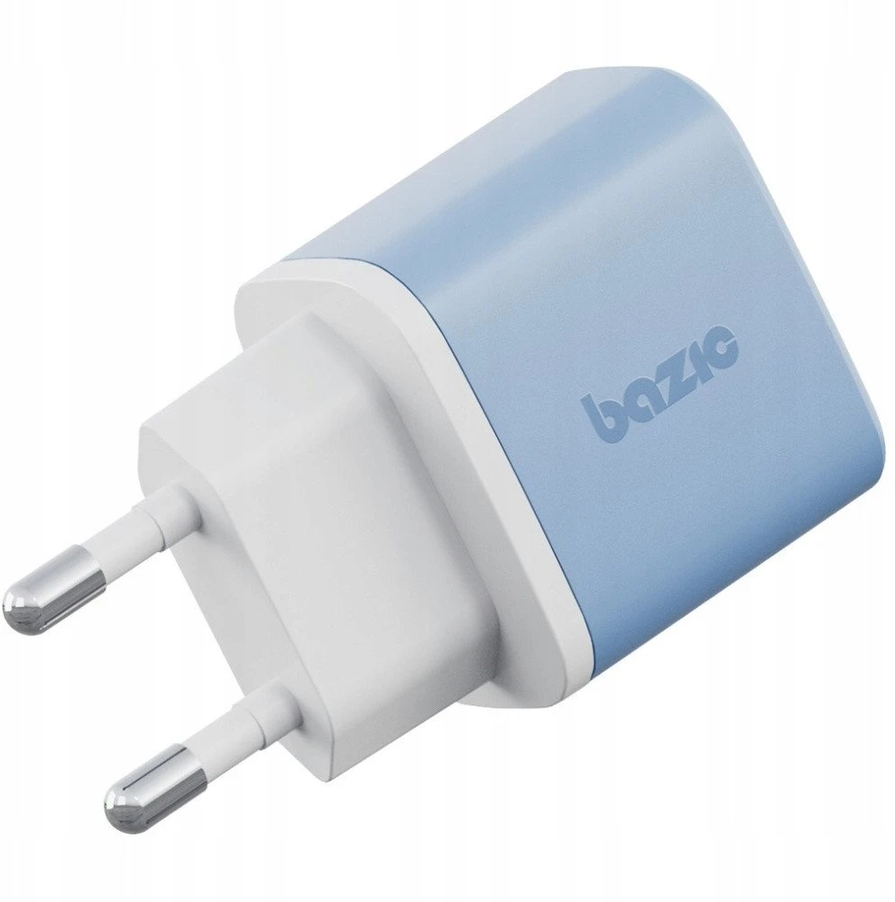 Energea Laidinis įkroviklis Bazic GoPort Velox Kit USB-C/USB-A GaN 35W with cable mėlynas