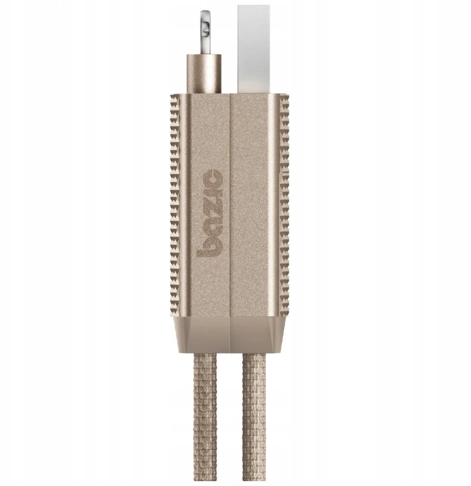 Energea Kabelis Bazic GoCharge Alukabelis 4in1 (USB-A/USB-C & USB-C/Lightning) 15cm 60W 3A PD Fast Charge auksinis