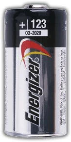 Ličio baterija CR123 (CR17345, DL123A) 3V 1.5Ah Energizer